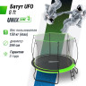 Батут UNIX LINE 8 ft UFO Green TRUF8GR3