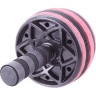 Ролик для пресса с ковриком под колени UNIX FIT D9,5 см, красный, черный PSRLBLRD